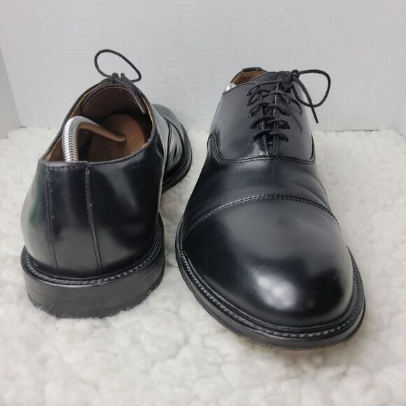 Barneys New York Mens Oxford Shoes Size 13  Black Leather Cap Toe main image 6